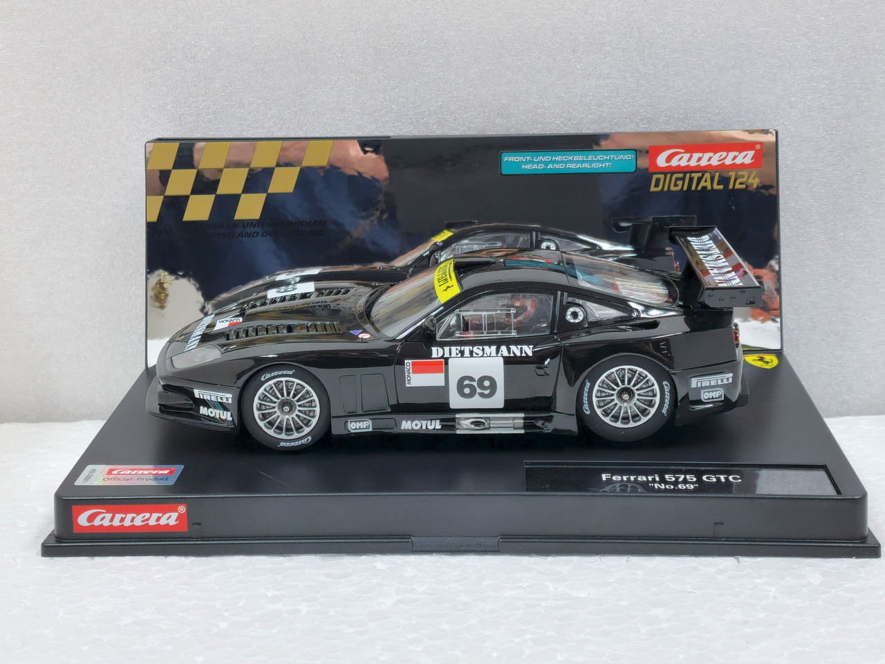 23999 Carrera Digital 124 Ferrari 575 GTC, #69 1:24 Slot Car