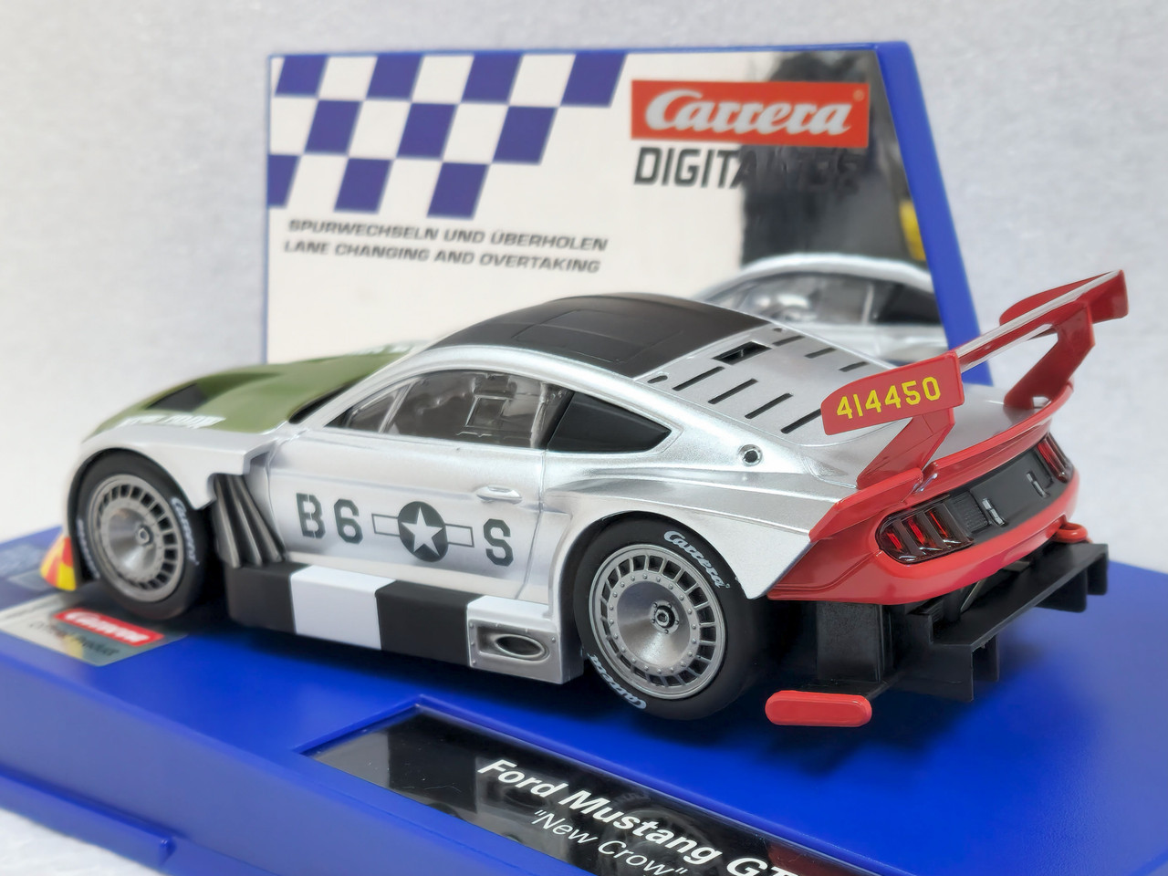 32066 Carrera Digital 132 Ford Mustang GTY New Crow 1:32 Slot Car