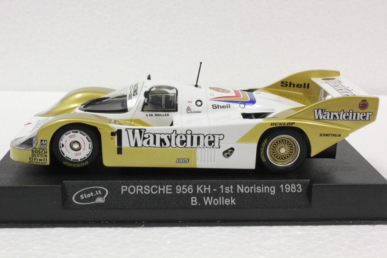 SICA09C Slot.it Porsche 956 KH 1st Norising 1983 #1, B. Wollek 1:32 Slot Car