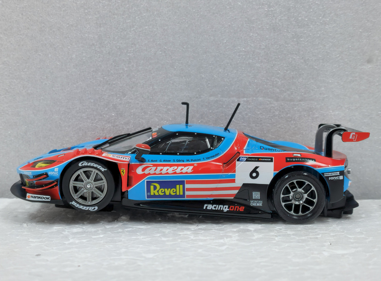 カレラ Ferrari 296 GT3 Dubai スロットカー 1/32 Carrera Digital 132 Ferrari 296 GT3 Carrera No.6 24H Dubai