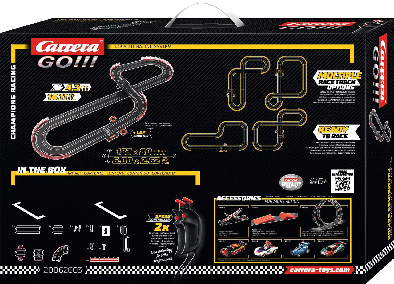 62603 Carrera GO!!! Champion's Racing - Formula 1 - Verstappen vs