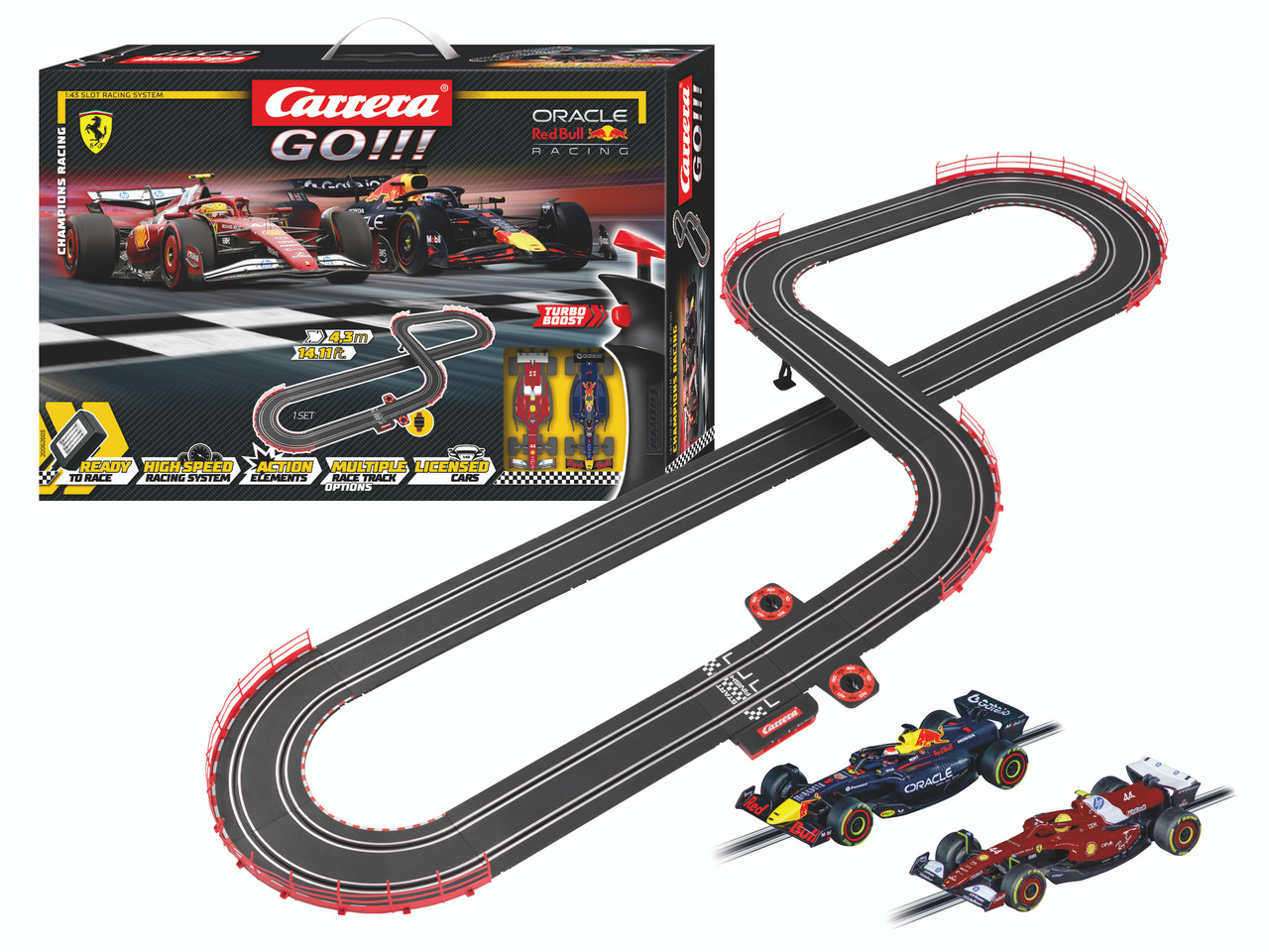 62603 Carrera GO!!! Champion's Racing - Formula 1 - Verstappen vs