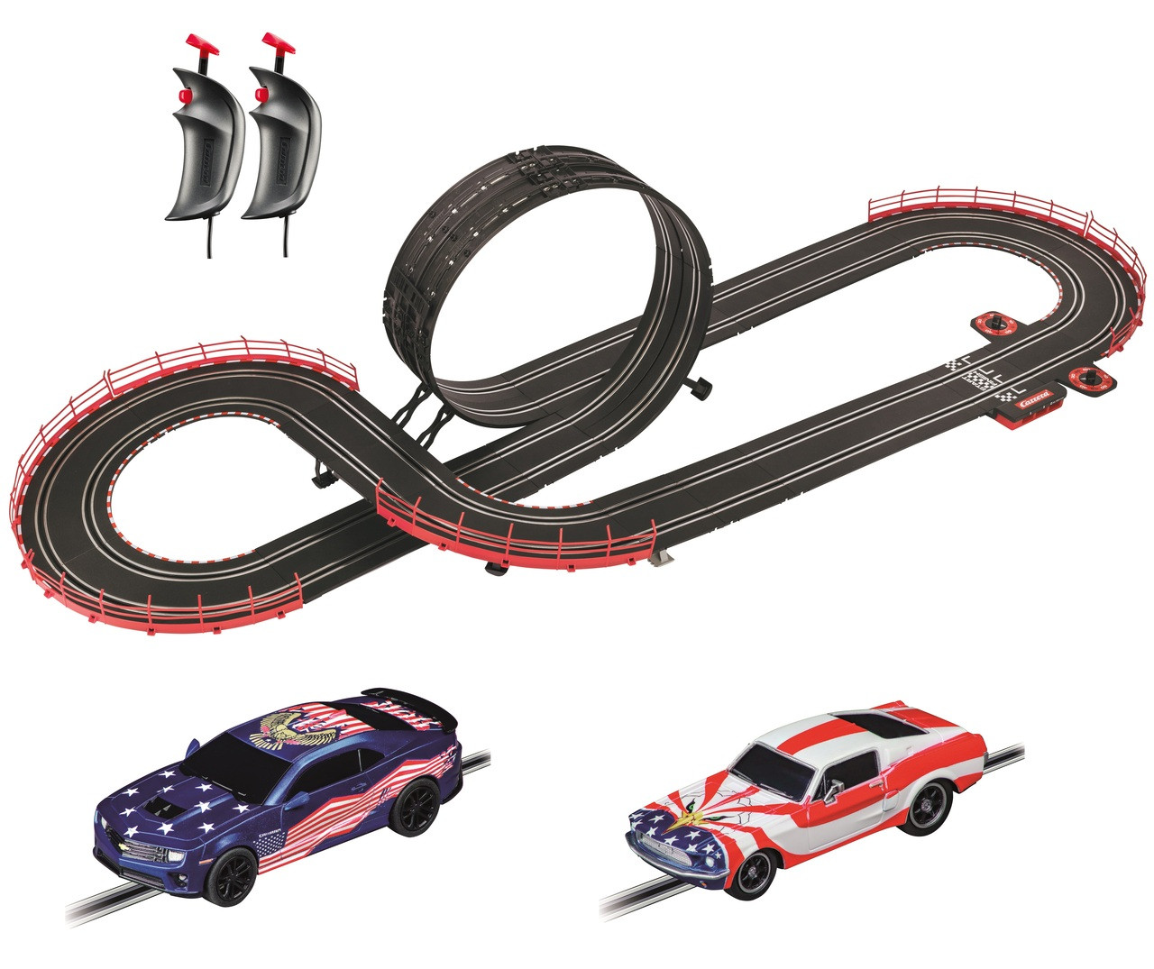 62601 Carrera GO!!! Street Legends - Stars 'n Stripes 1:43 Slot