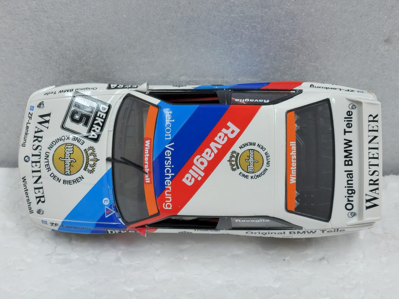 A2099 Fly BMW M3 E30 Warsteiner 1989 DTM Champion, #15 1:32 Slot