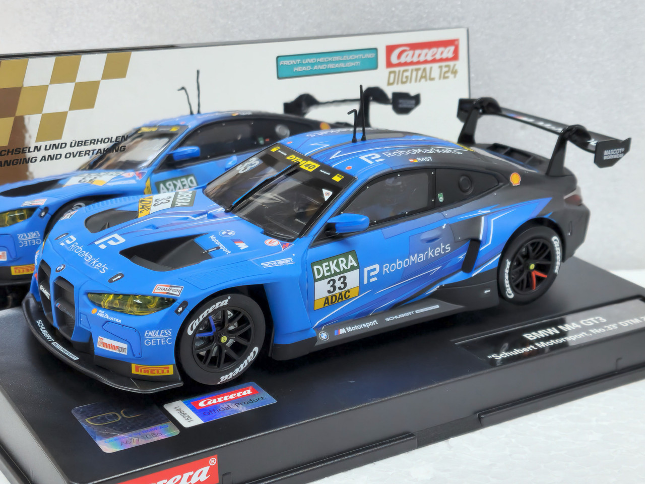 23994 Carrera Digital 124 BMW M4 GT3 Schubert Motorsport DTM 2024