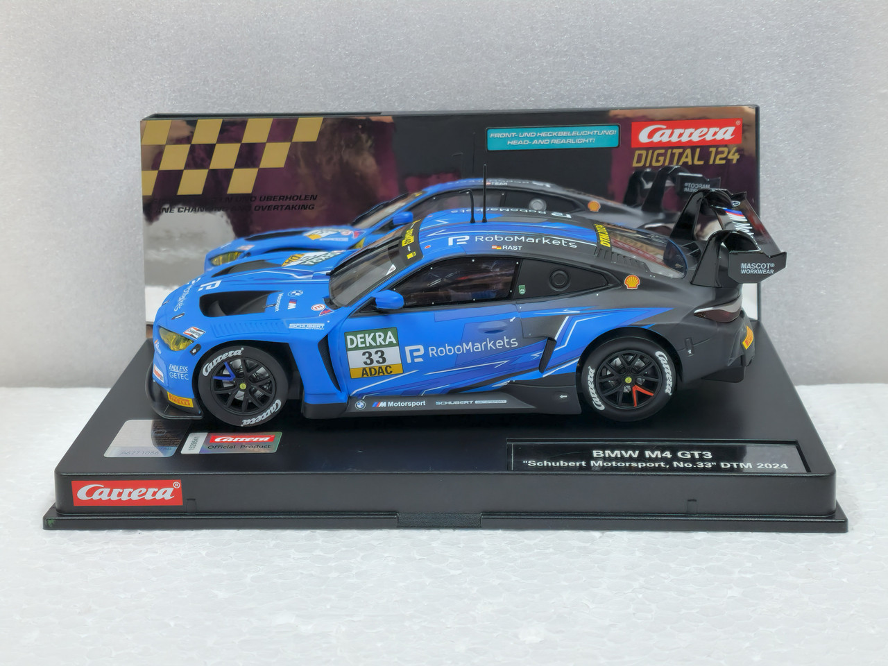 23994 Carrera Digital 124 BMW M4 GT3 Schubert Motorsport DTM 2024