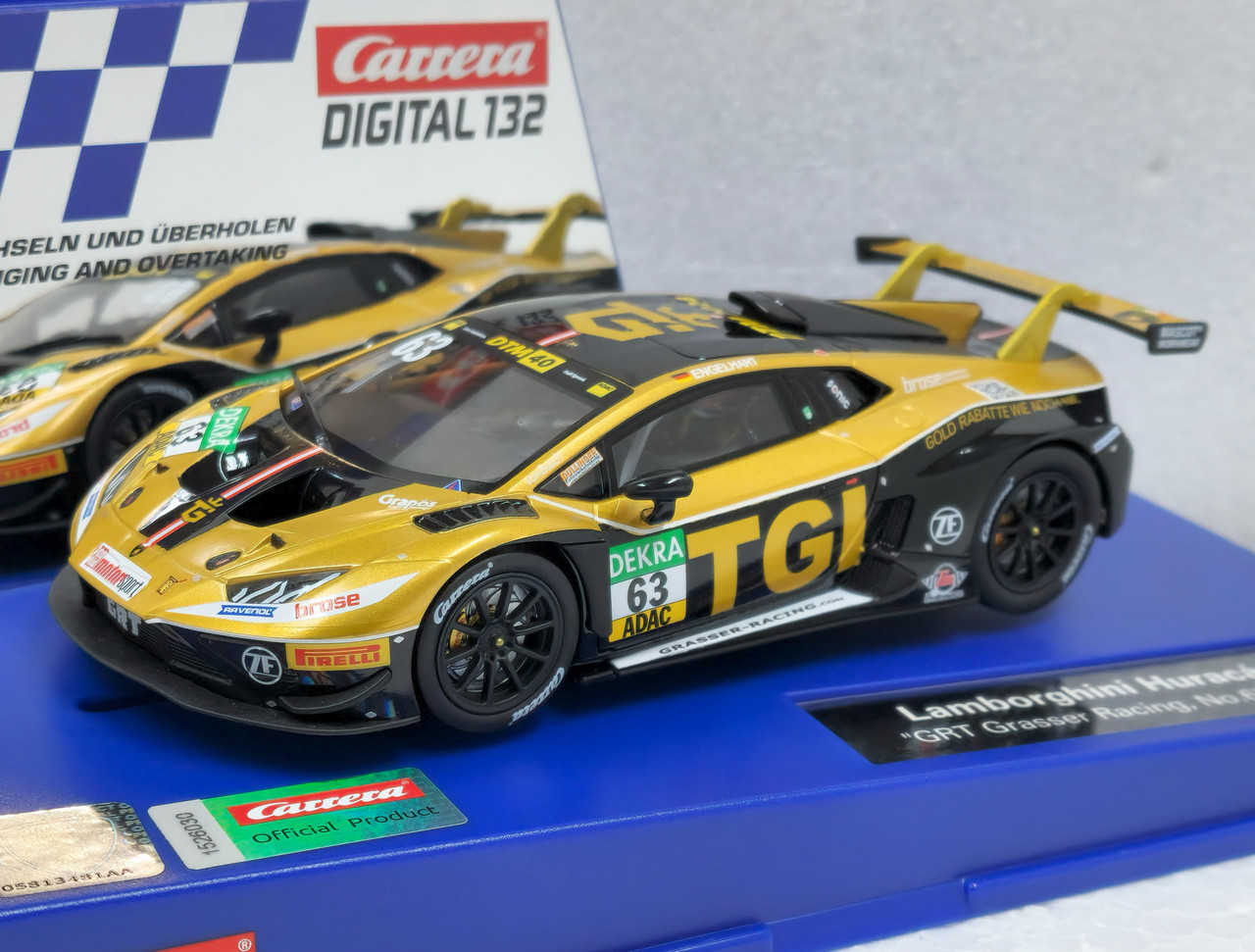 32058 Carrera Digital 132 Lamborghini Huracán GT3 Evo2 GRT Grasser