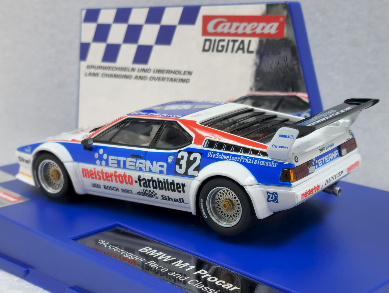 32079 Carrera Digital 132 BMW M1 Procar Moderegger Race and