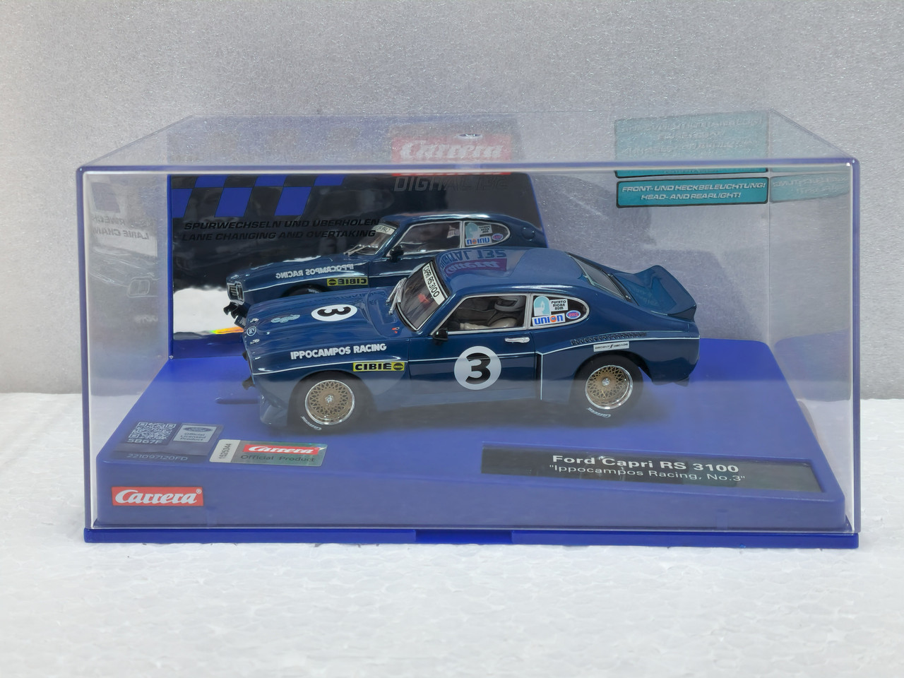 32080 Carrera Digital 132 Ford Capri RS 3100 Ippocampos Racing, #3 