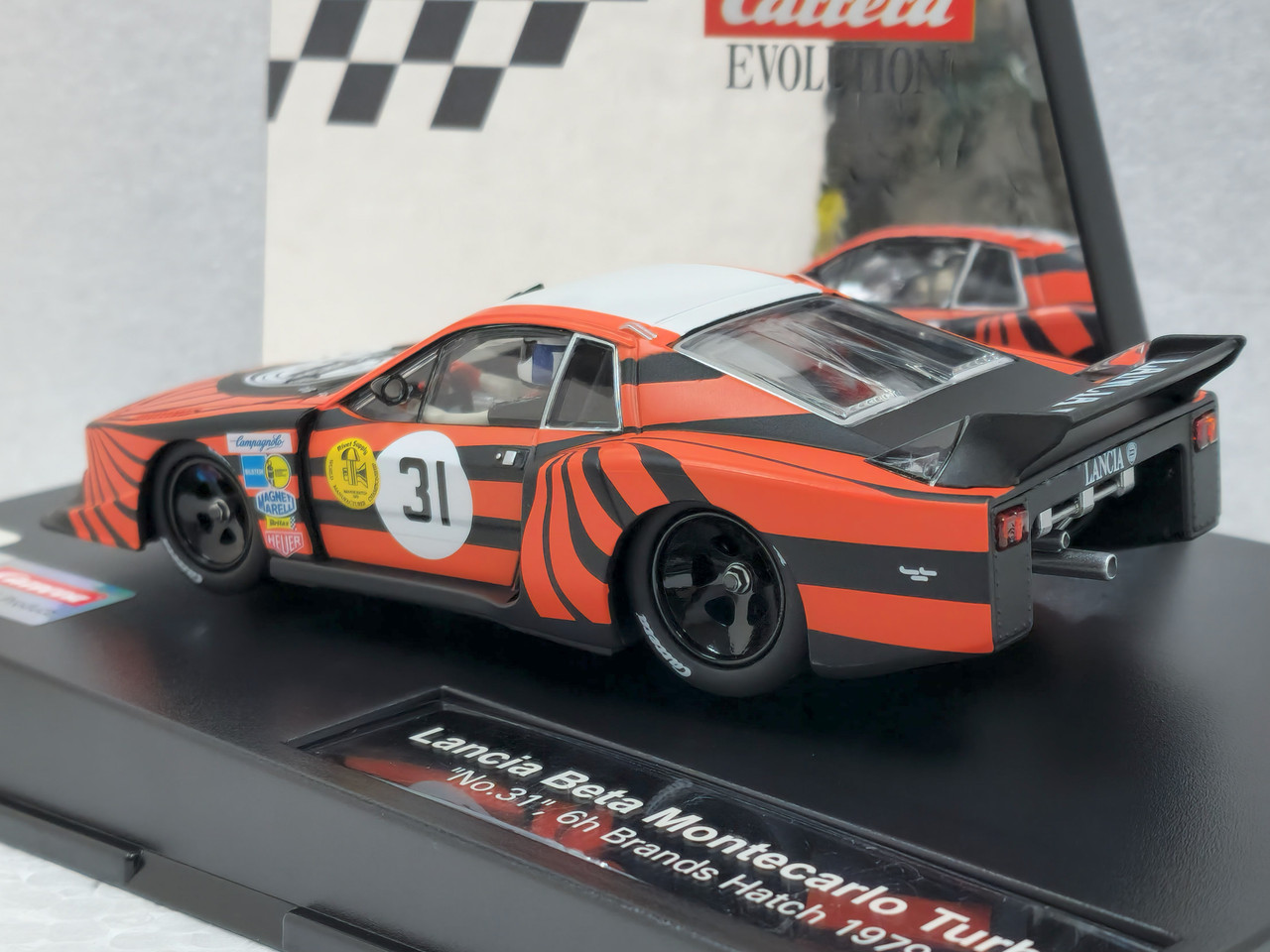 Carrera Digital 132 – Lancia Beta Montecarlo Turbo N°31 – 6h Brands Hatch 1979 – échelle 1:32 – Voiture De Course