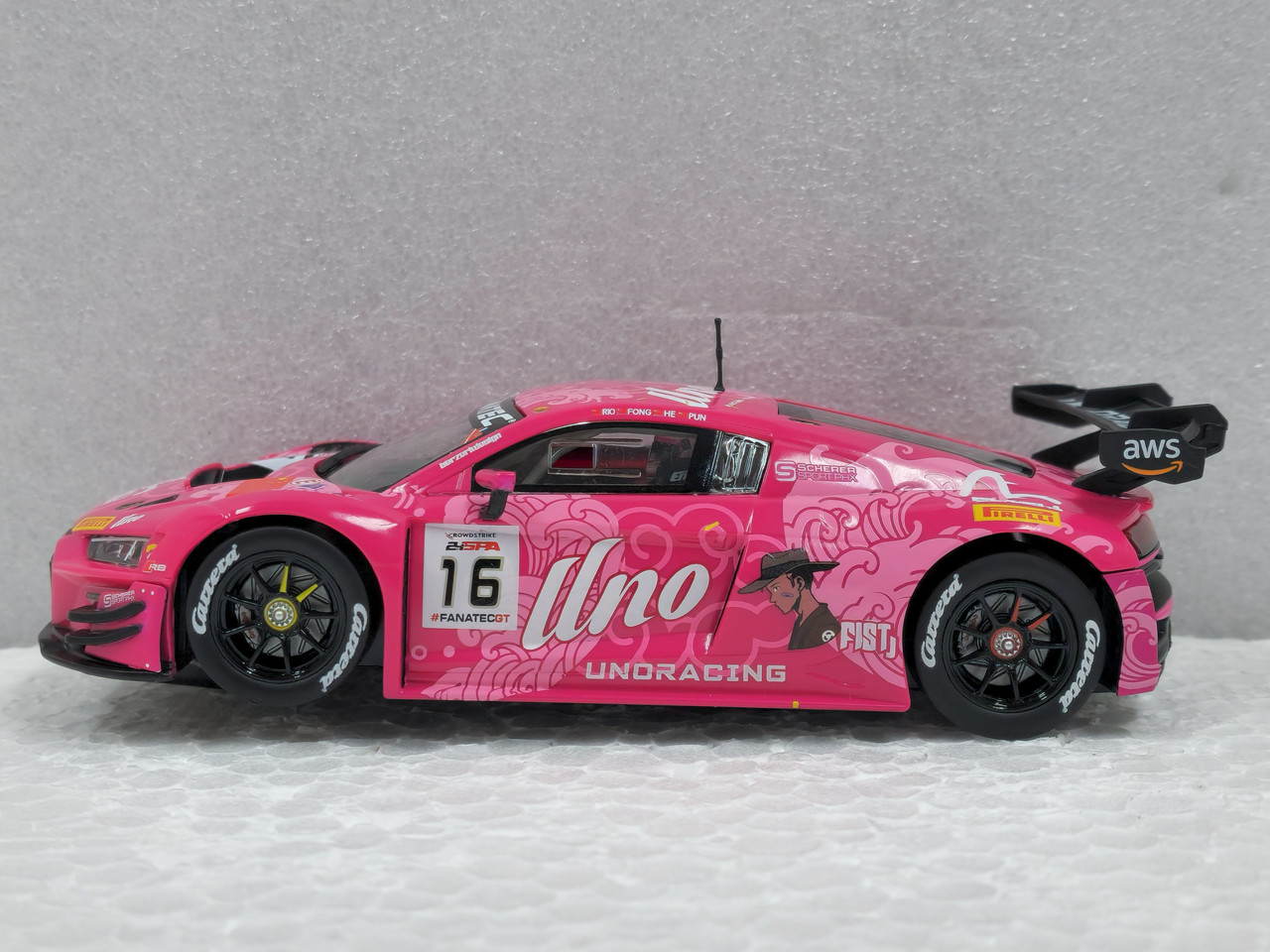 32074 Carrera Digital 132 Audi R8 LMS GT3 evo II Uno Racing Team