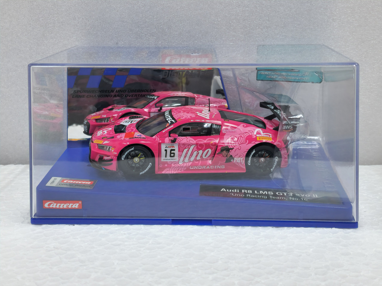 32074 Carrera Digital 132 Audi R8 LMS GT3 evo II Uno Racing Team