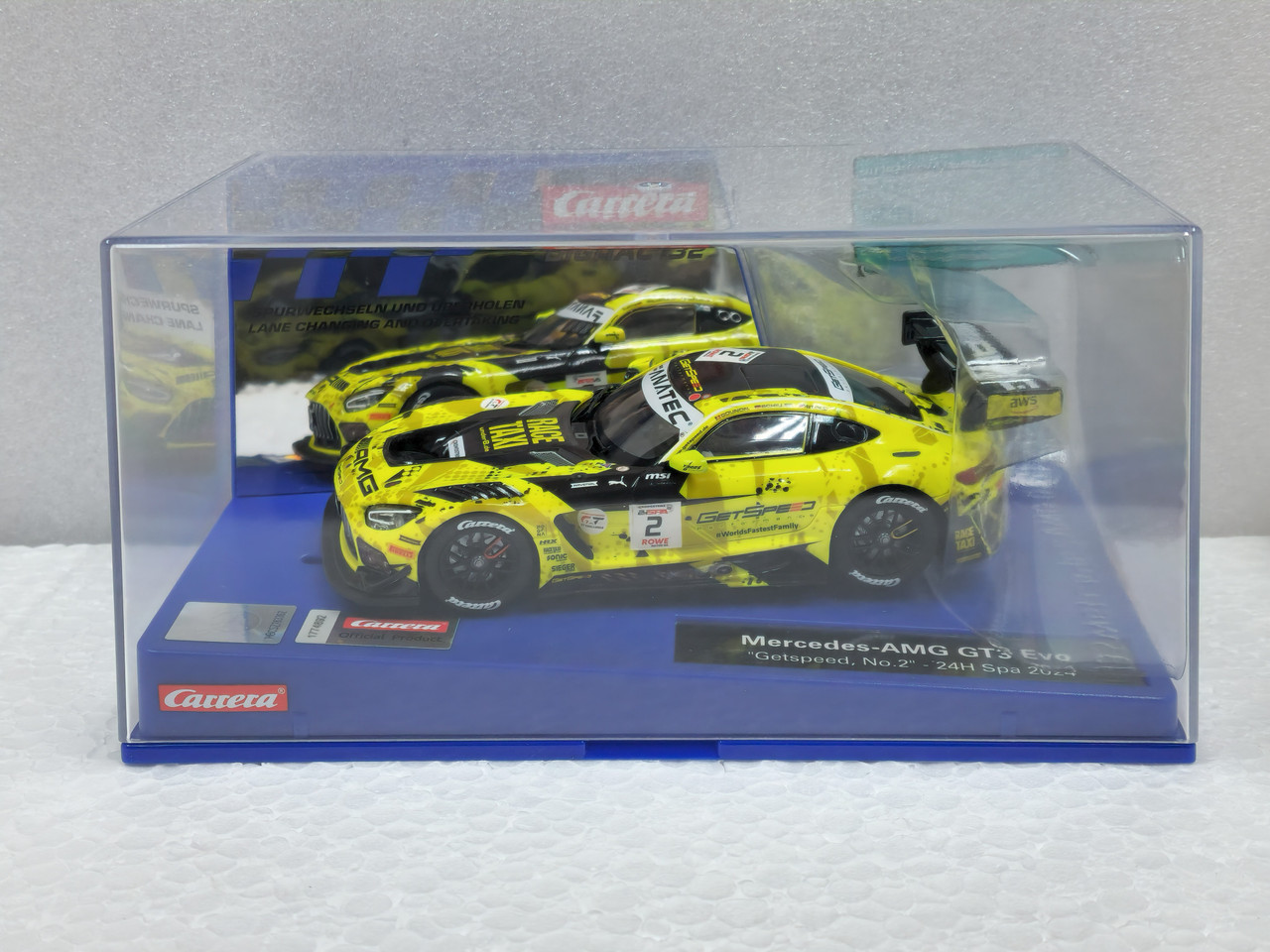 32063 Carrera Digital 132 Mercedes-AMG GT3 Evo Getspeed 24H Spa