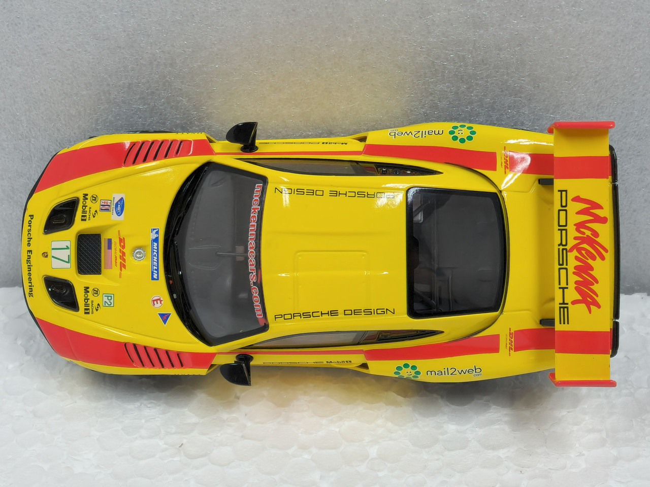 27840 Carrera Evolution Porsche 935/19 McKenna, #17 1:32 Slot Car