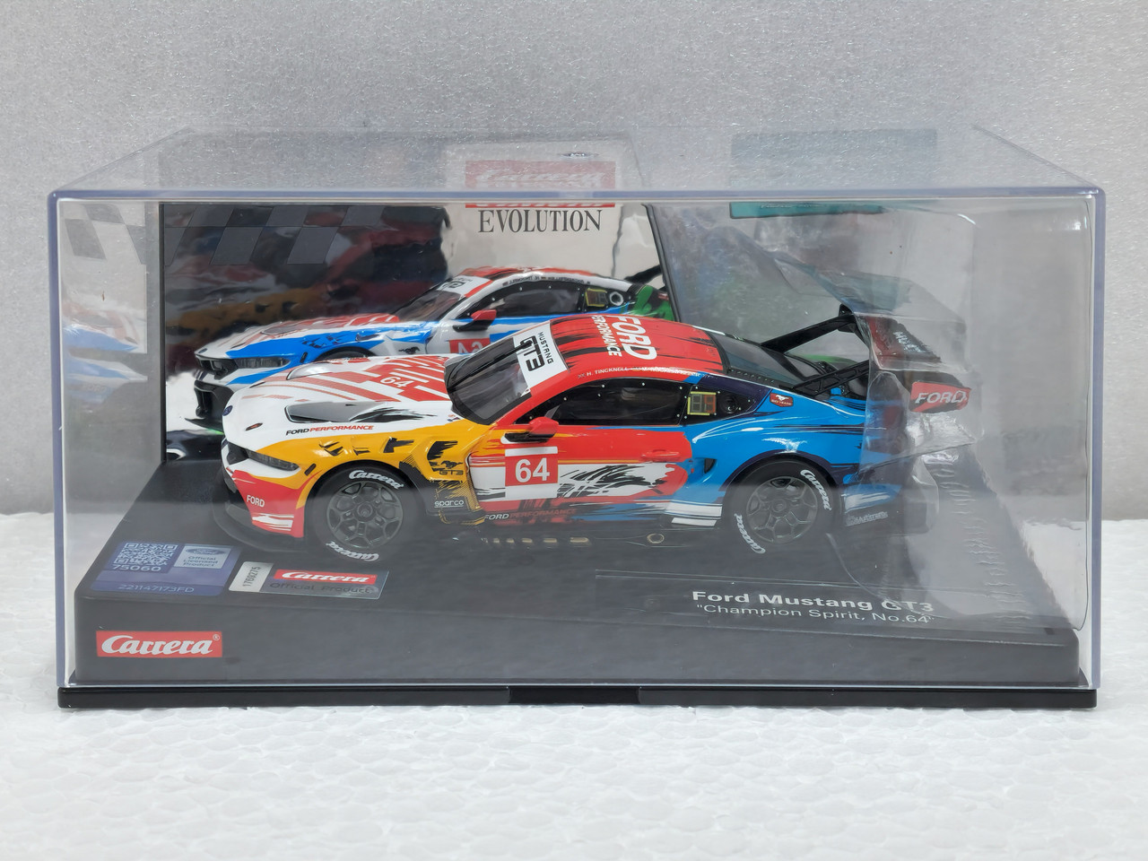 27807 Carrera Evolution Ford Mustang GT3 Champion Spirit, #64 1:32