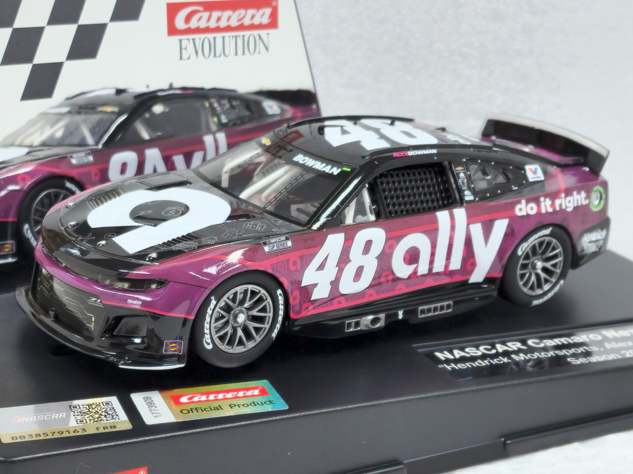 BRIDGETONE RACING s01.s02 23.24年製12 27842 Carrera Evolution NASCAR Camaro NextGen ZL1 Hendrick