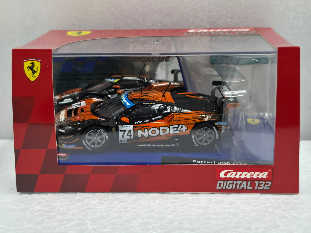 32055 Carrera Digital 132 Ferrari 296 GT3 DTM Kessel Racing, #74 1
