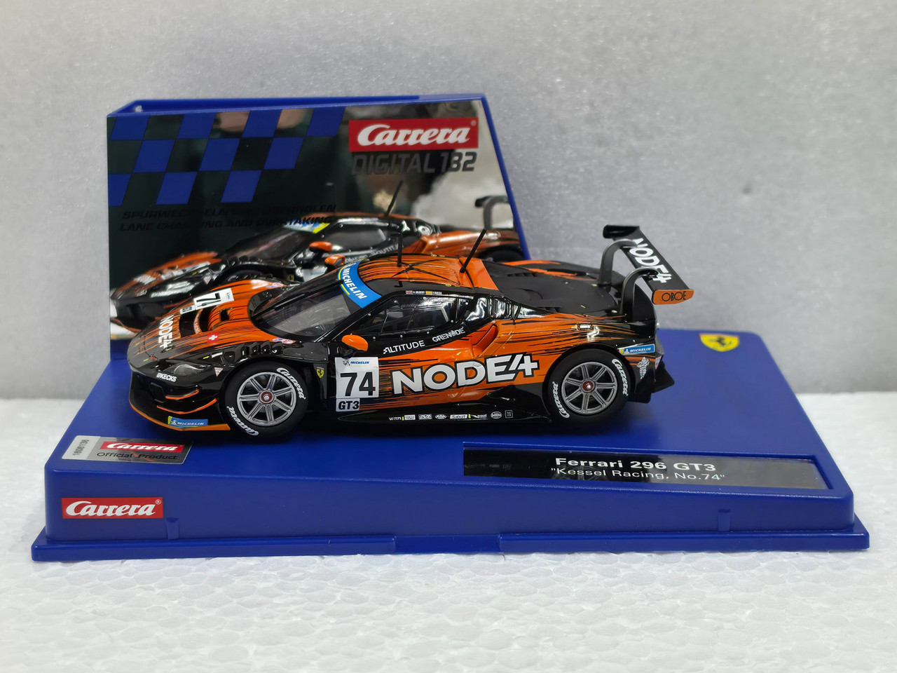 32055 Carrera Digital 132 Ferrari 296 GT3 DTM Kessel Racing, #74 1