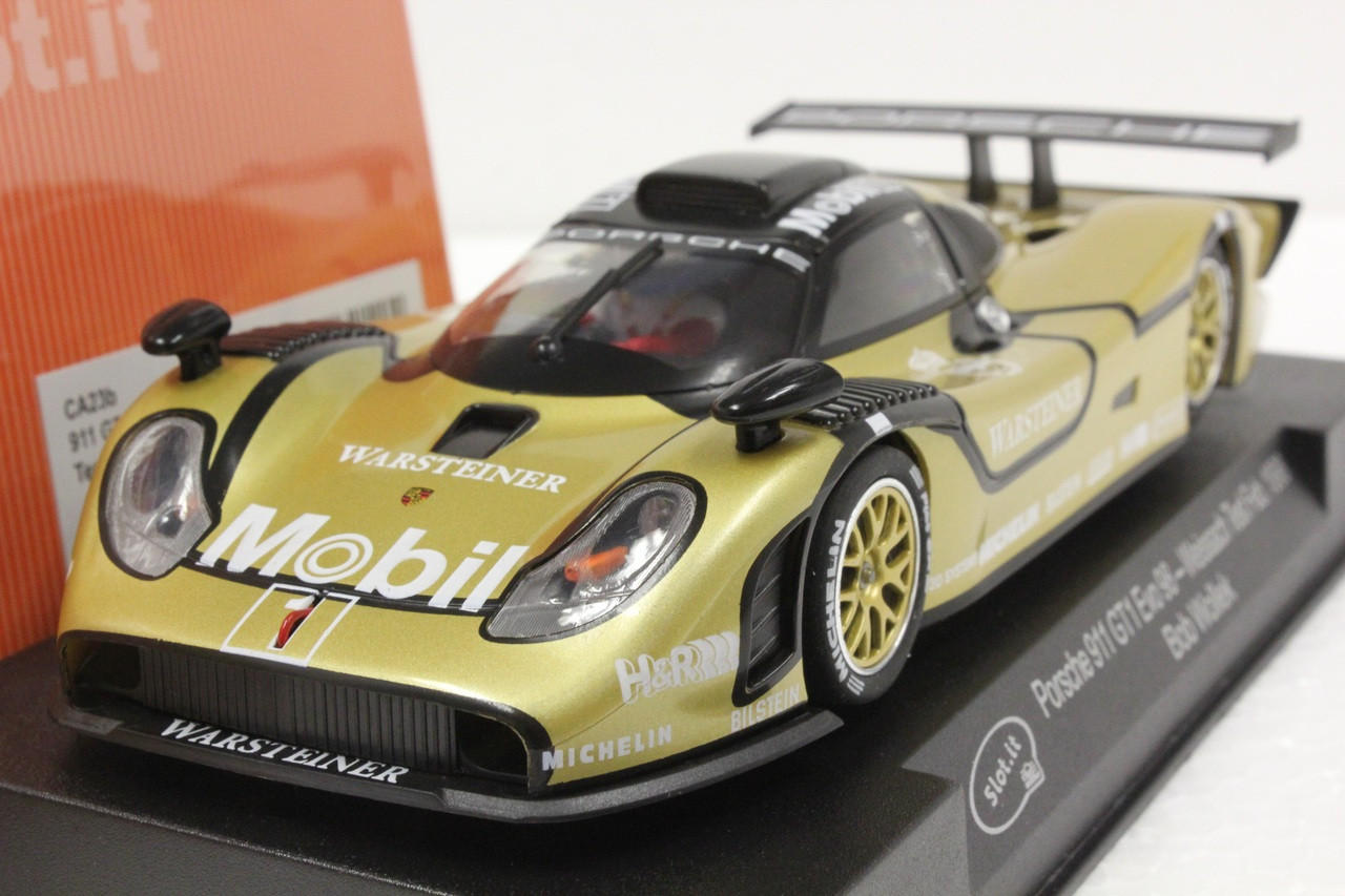 SICA23B Slot.it Porsche 911 GT1 EVO 98 Weissach Test Feb 1998 Bob