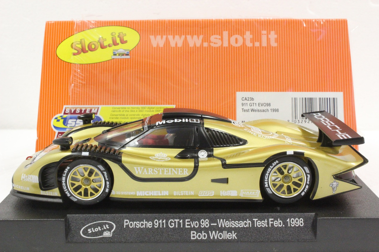 1/32 SCX Porsche 911 GT1 Chassis for Slot.it pod (293ASCGV6) by