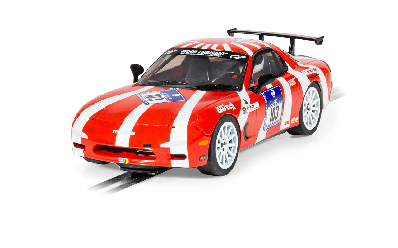 C4626 Scalextric Mazda RX7 FD Nurburgring 24h 2007, #103 1:32 Slot