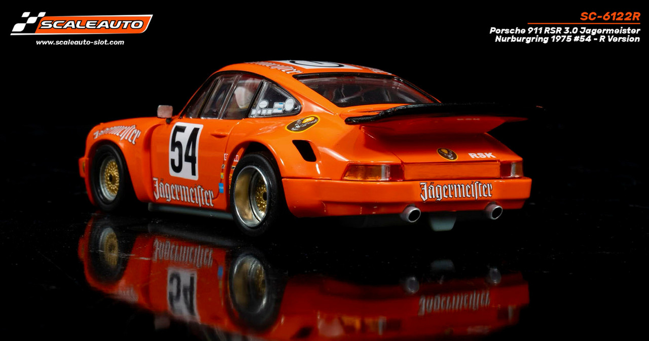 SC-6122R Scaleauto Porsche 911 RSR 3.0 Jagermeister Nurburgring
