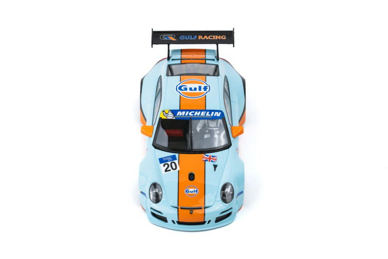 0617AW NSR Porsche 997 GT3 Gulf Le Mans 24h 2017, #20 1:32 Slot