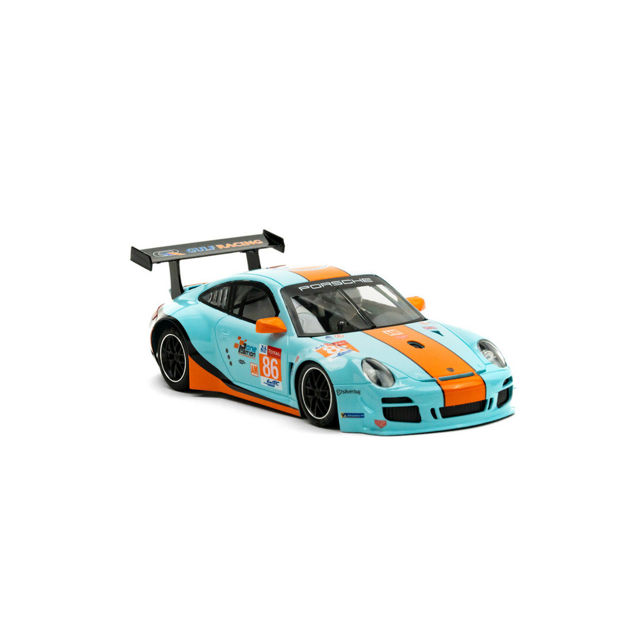 0618SW NSR Porsche 997 GT3 Gulf Le Mans 24h 2018, #86 1:32 Slot