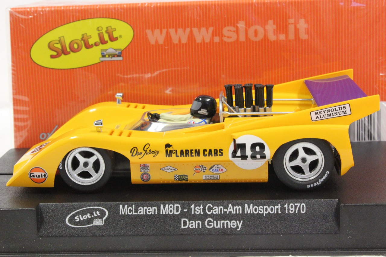 ミニカー M claren M8D Can Am 1970 1970 McLaren M8D Can AM Watkins Glen W Denny HulmeTM18-331A