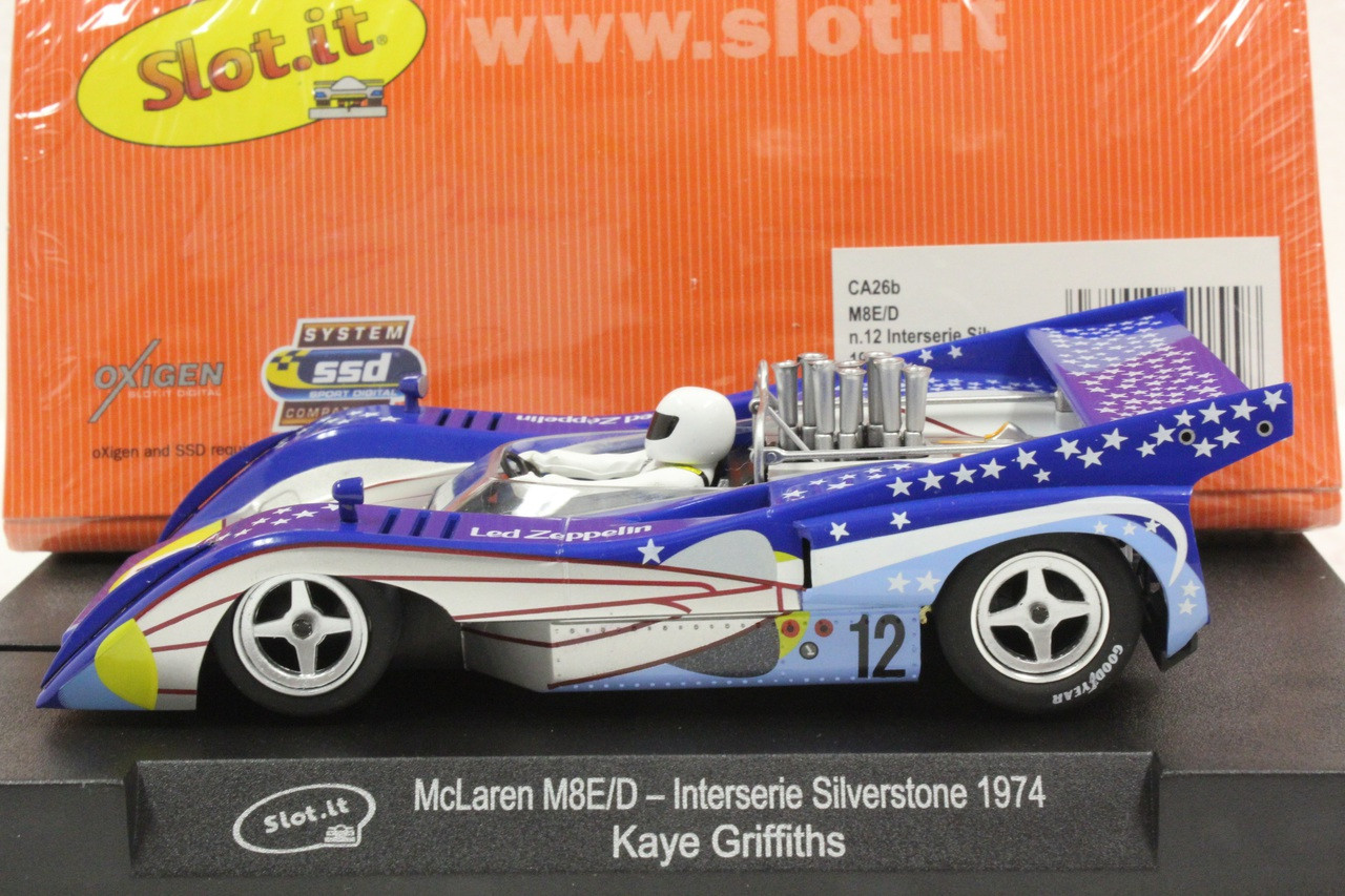 Marsh Models 1/43 MM242 McLaren M8E 1971 Interserie Norisring Gelo Racing - Assemblé
