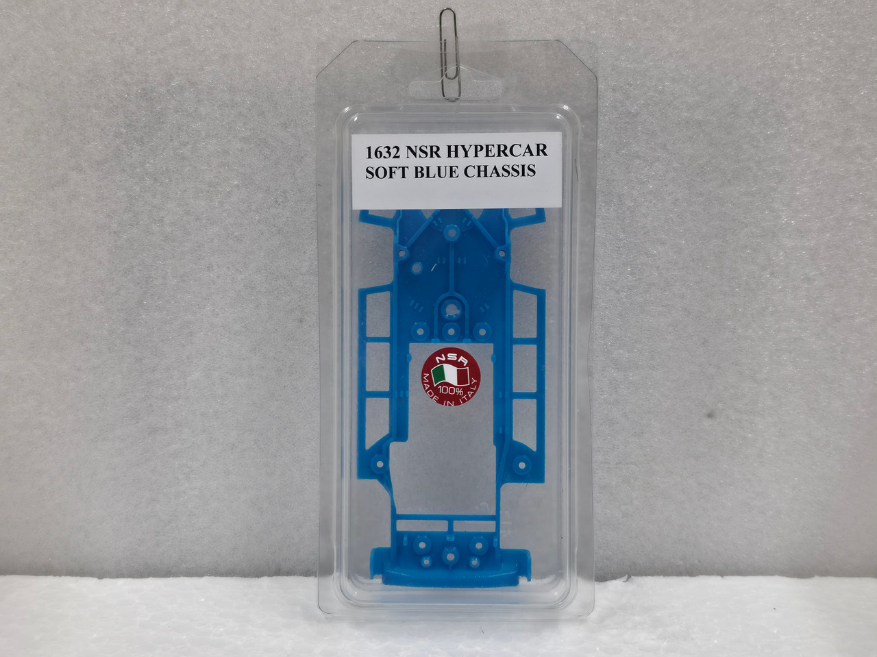 1632 NSR Chassis for NSR Hypercar Soft Blue 1:32 Slot Car Part