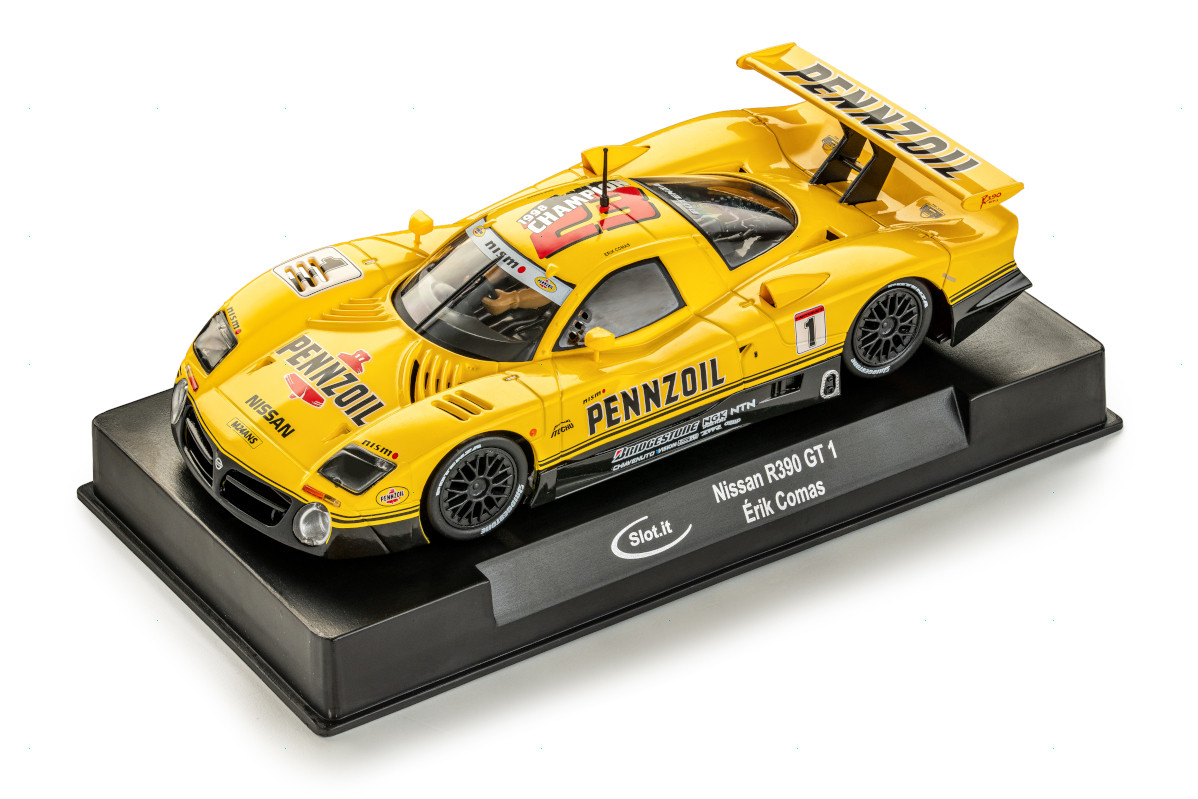 SICA14F Slot.it Nissan R390 GT1 Pennzoil Erik Comas, #1 1:32 Slot