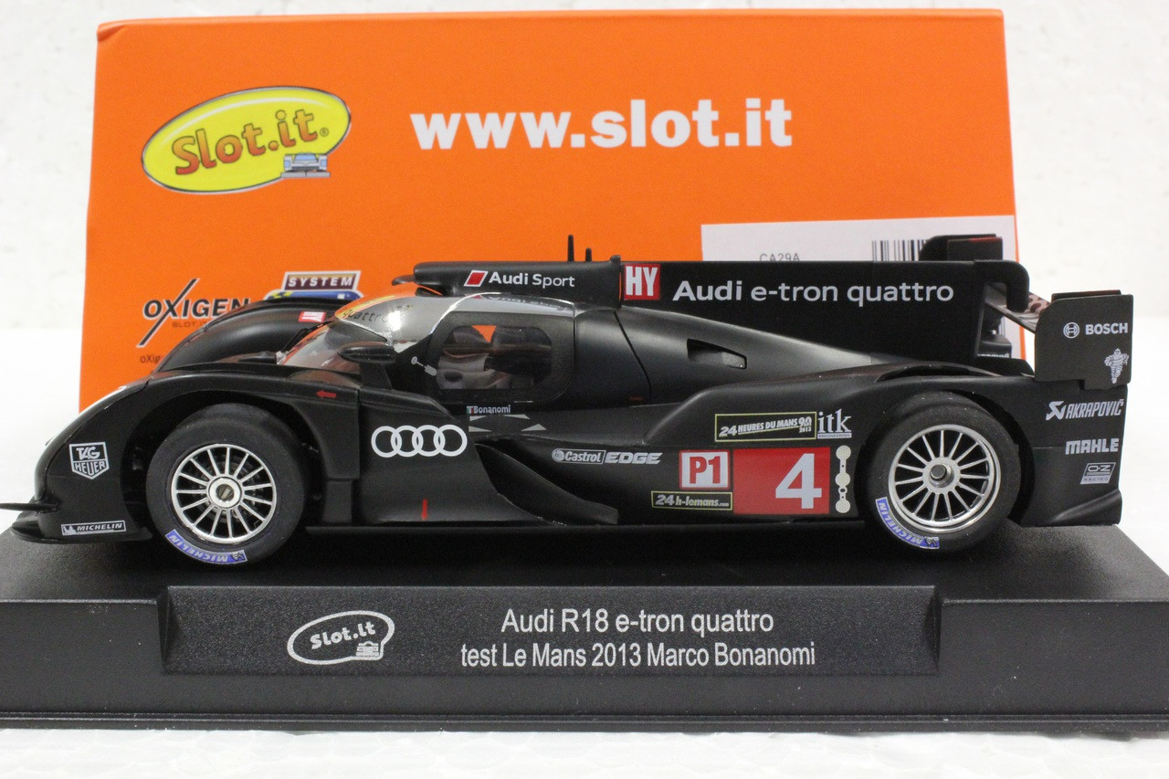 SICA29A Slot.it Audi R18 e-tron Quattro Test Le Mans 2013 #4