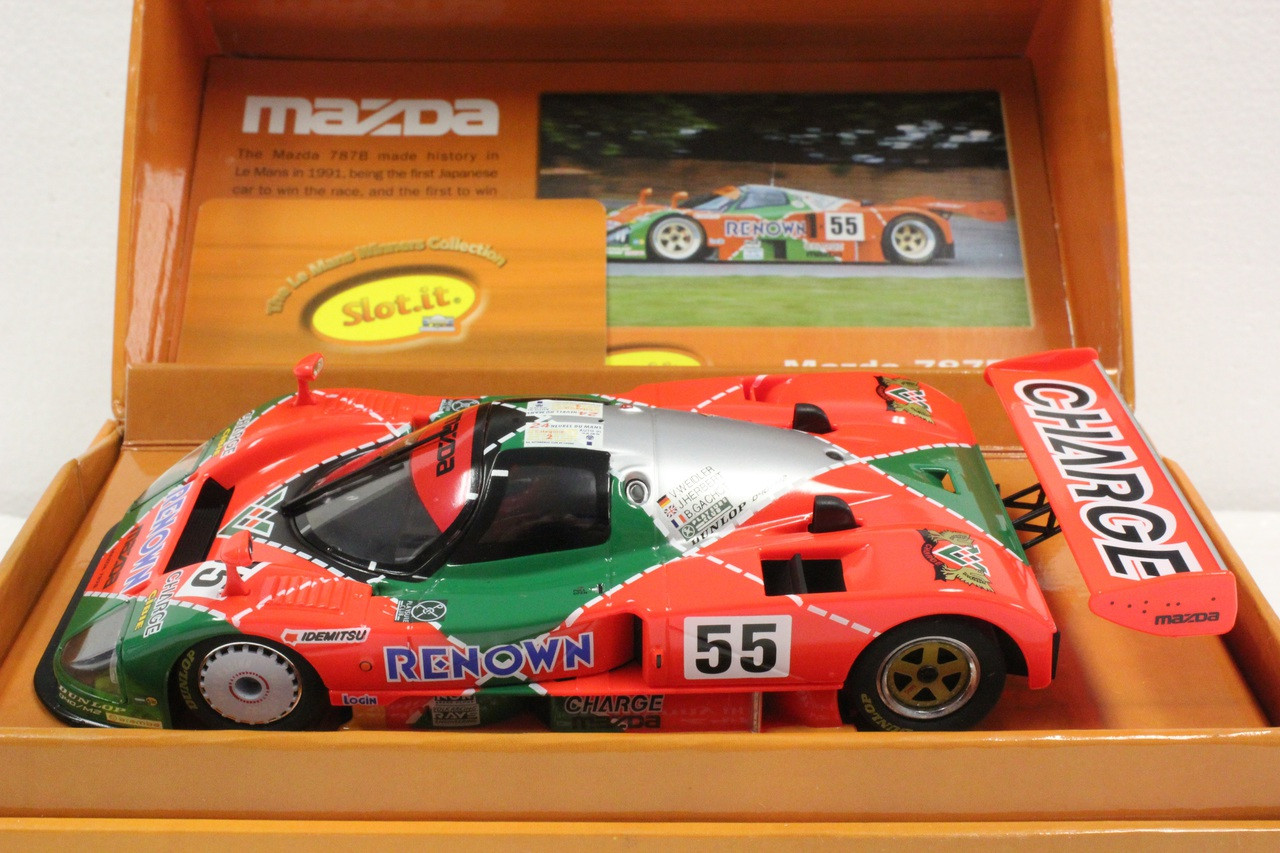 Slot.it 1/32 スロットカー マツダ787B 1991ル・マン優勝車 SICA15B Slot.it Mazda 787B Le Mans 1991 #18, 1:32 Slot Car