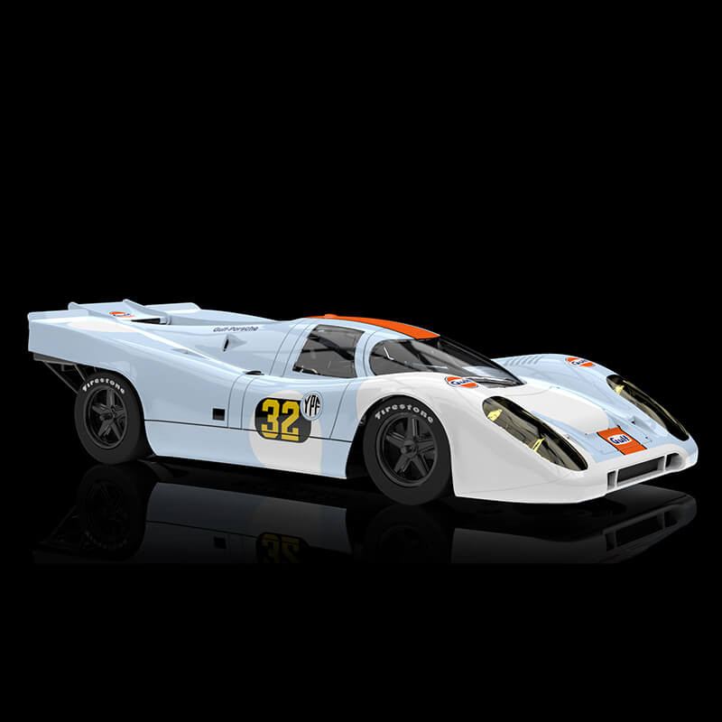 0631SW NSR Porsche 917k 1000km Buenos Aires 1971 Gulf, #32 1:32