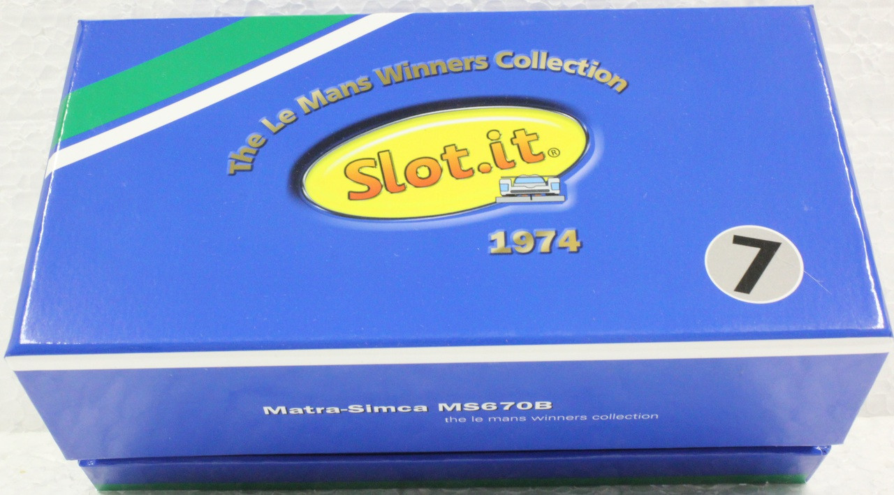 SICW18 Slot.it Matra-Simca MS670B - 1st 24H Le Mans 1974, #7 1:32