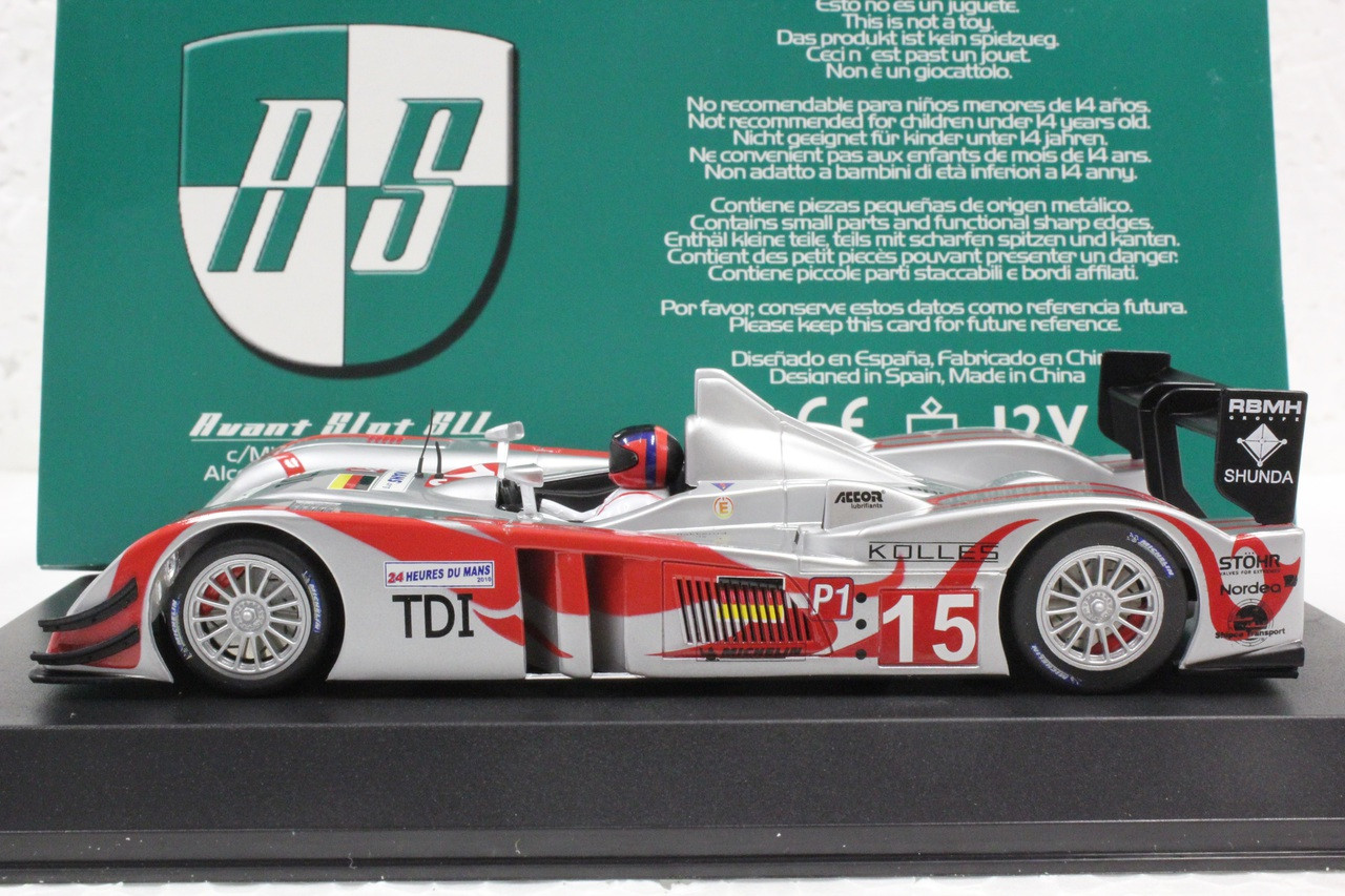 50118 Avant Slot Audi R10 LeMans 2010 TDI #15, Team Kolles  C.Bakkerud/O.Jarvis/C.Bouchut 1:32 Slot Car