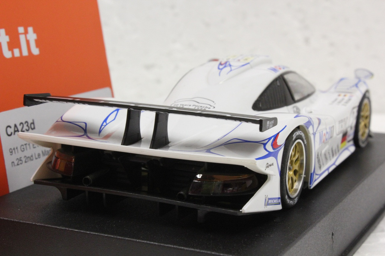 SICA23D Slot.it Porsche 911 GT1 EVO 98 2nd Le Mans 1998, #25 1:32 Slot Car