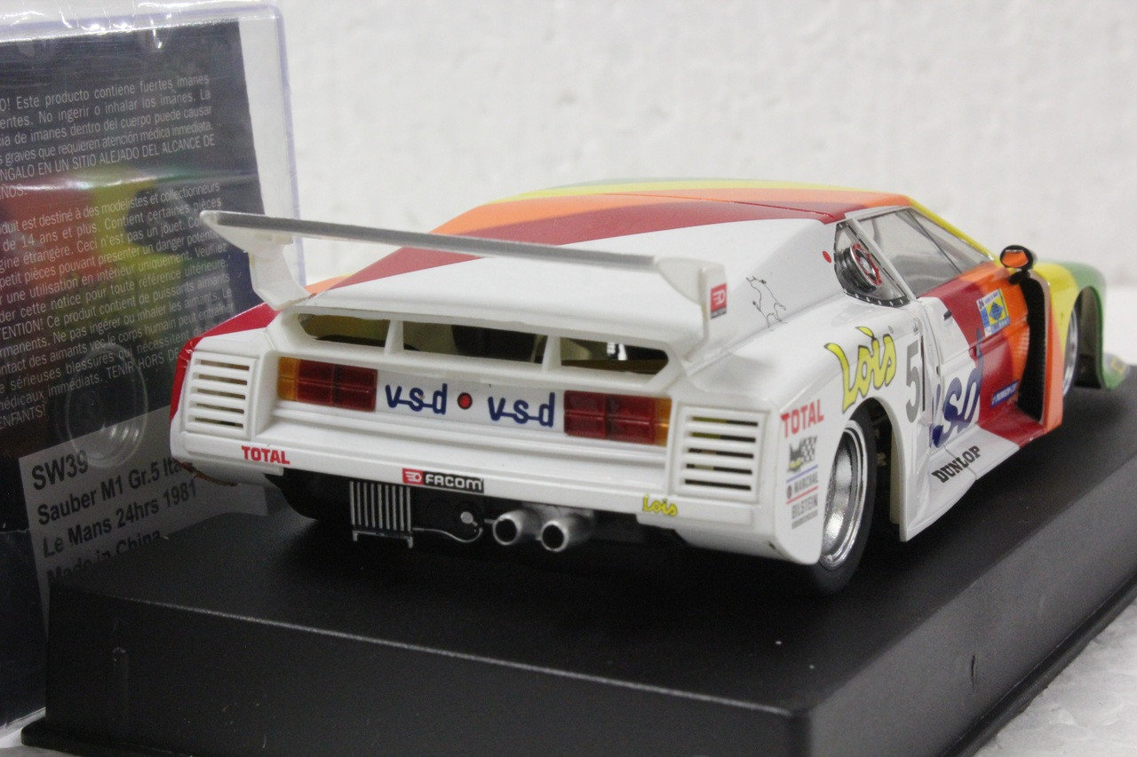 SW39 Racer Sideways Sauber BMW M1 Group 5 Team Itaile-France Le