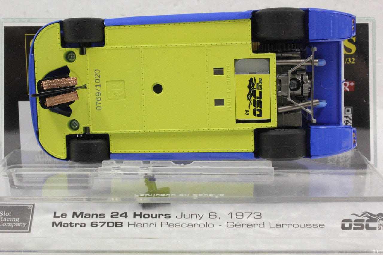 01103 SRC Matra 670B Le Mans 24 Hours June 6, 1973 Henri Pescarolo
