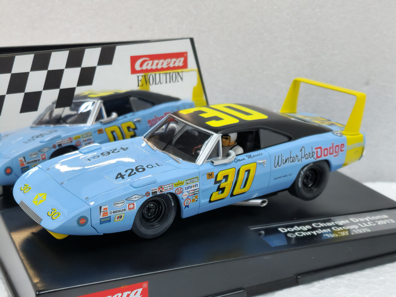 27435 Carrera Evolution Dodge Charger Daytona 426 Hemi #30, 1:32
