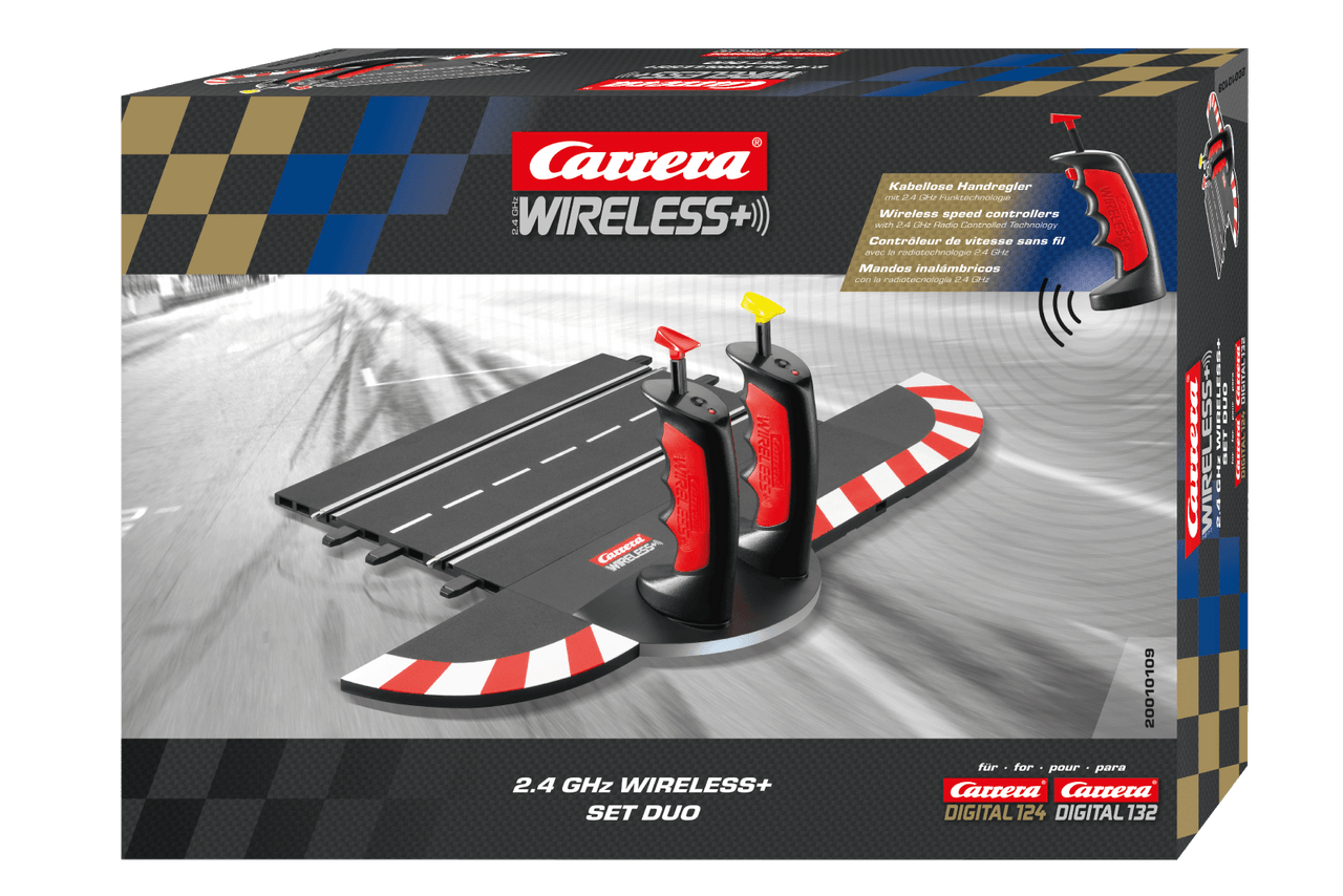 10109 Carrera Digital 124/132 WIRELESS+ Set Duo  GHz Technology 1:24  Slot Car Track - Great Traditions