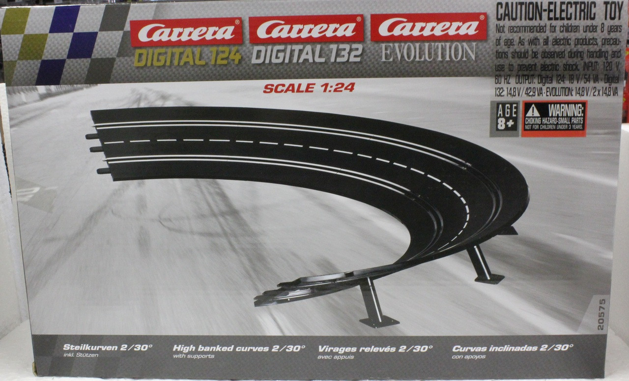 CA20572 Carrera Curve 2/30° 6 