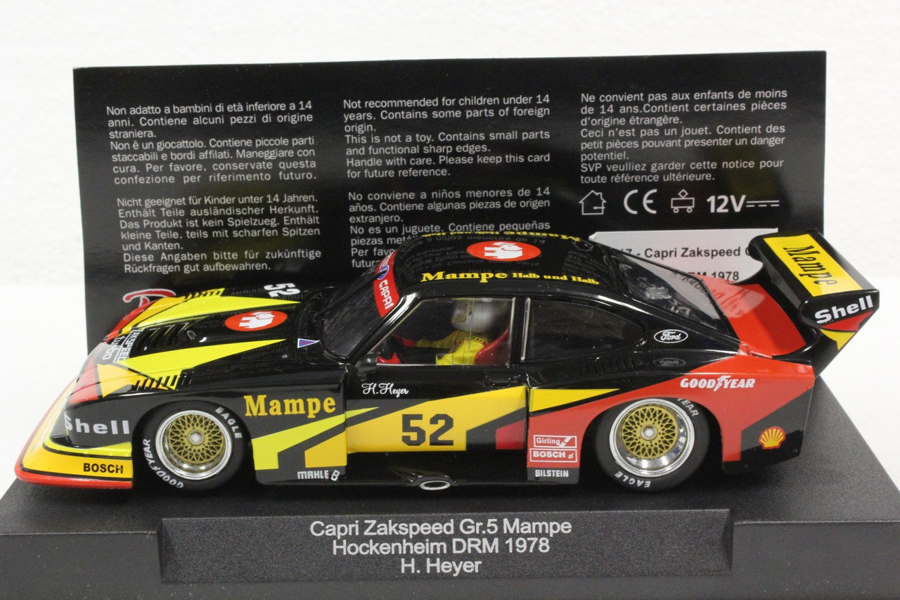 SW17 Racer Sideways Ford Capri Zakspeed Group 5 Hockenheim DRM