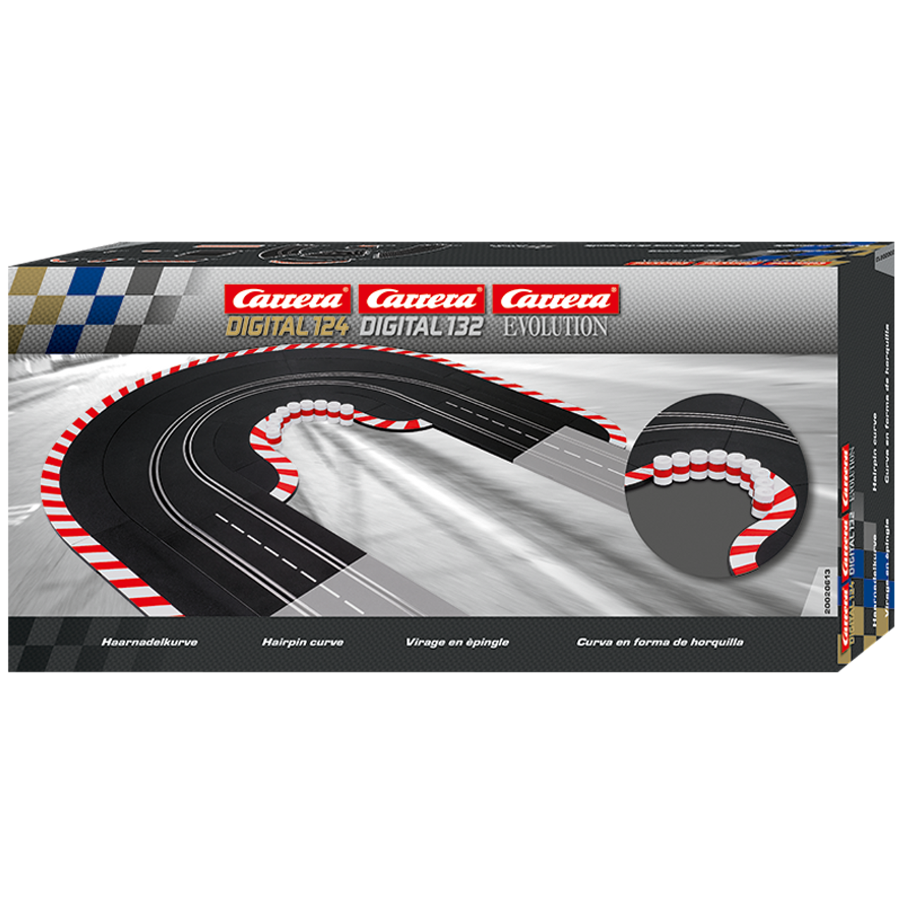 Carrera Hairpin Curve Slot Car Race Track, 50% OFF