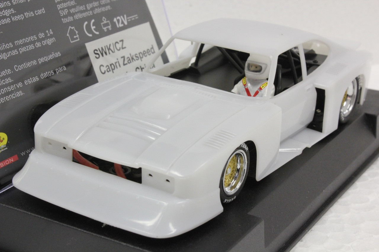 SWK/CZ Racer Sideways Ford Capri Zakspeed Group 5 White Kit 1:32