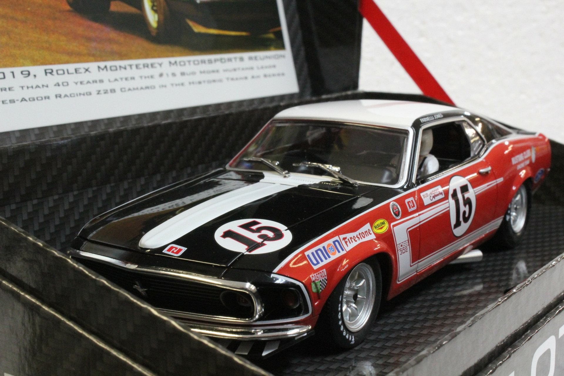 BRM117 BRM Ford Mustang Boss 302 Parnelli Jones, 15 124 Slot Car