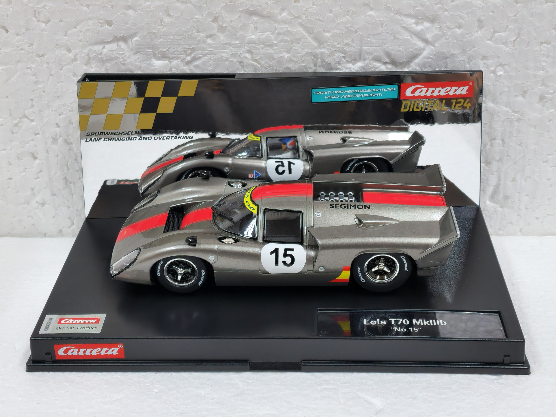 23957 Carrera Digital 124 Lola T70 MKIIIb, #15 1:24 Slot Car - Great ...