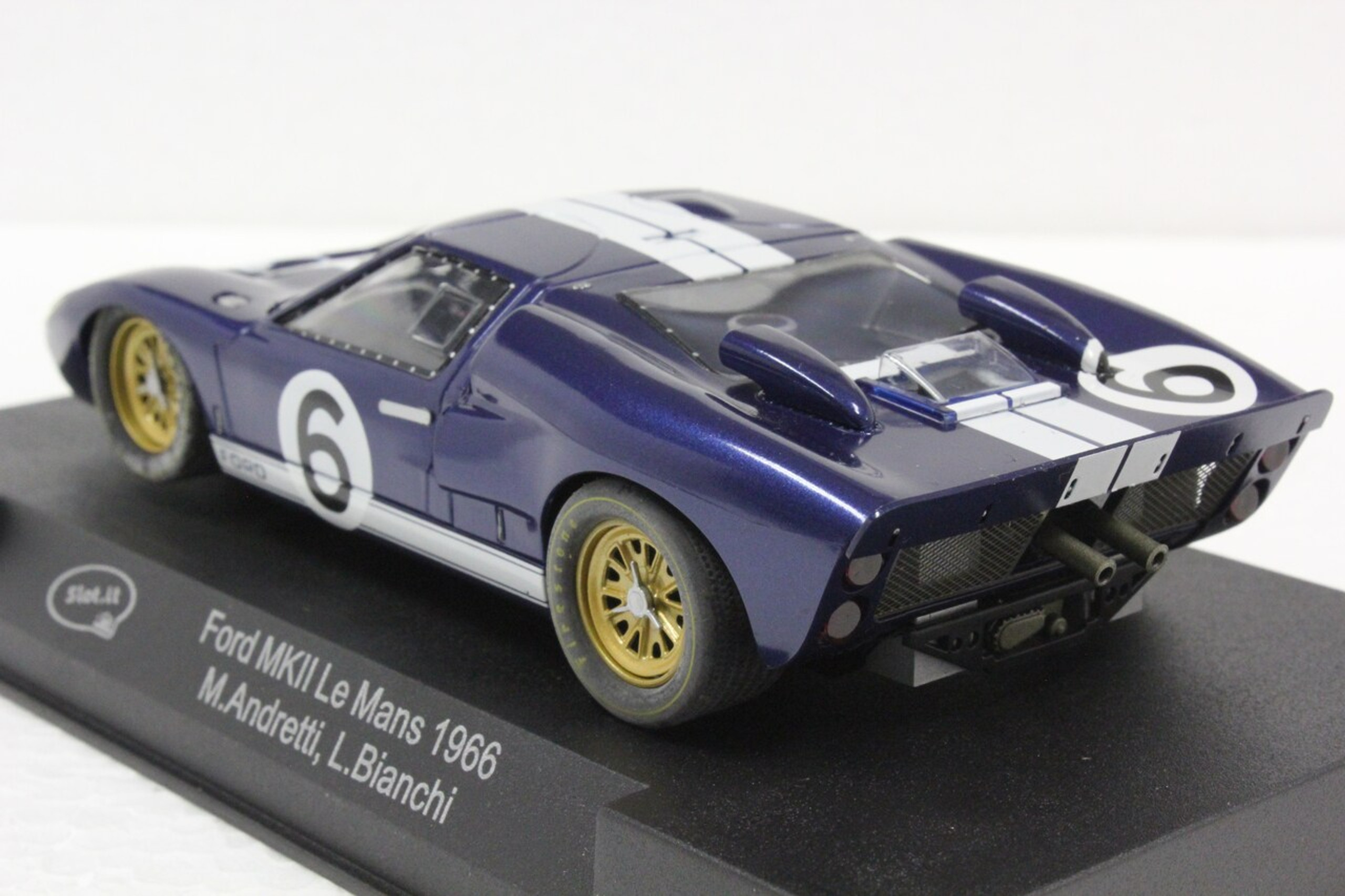 SICA20A Slot.it Ford GT40 Le Mans Andretti Bianchi 1966, #6