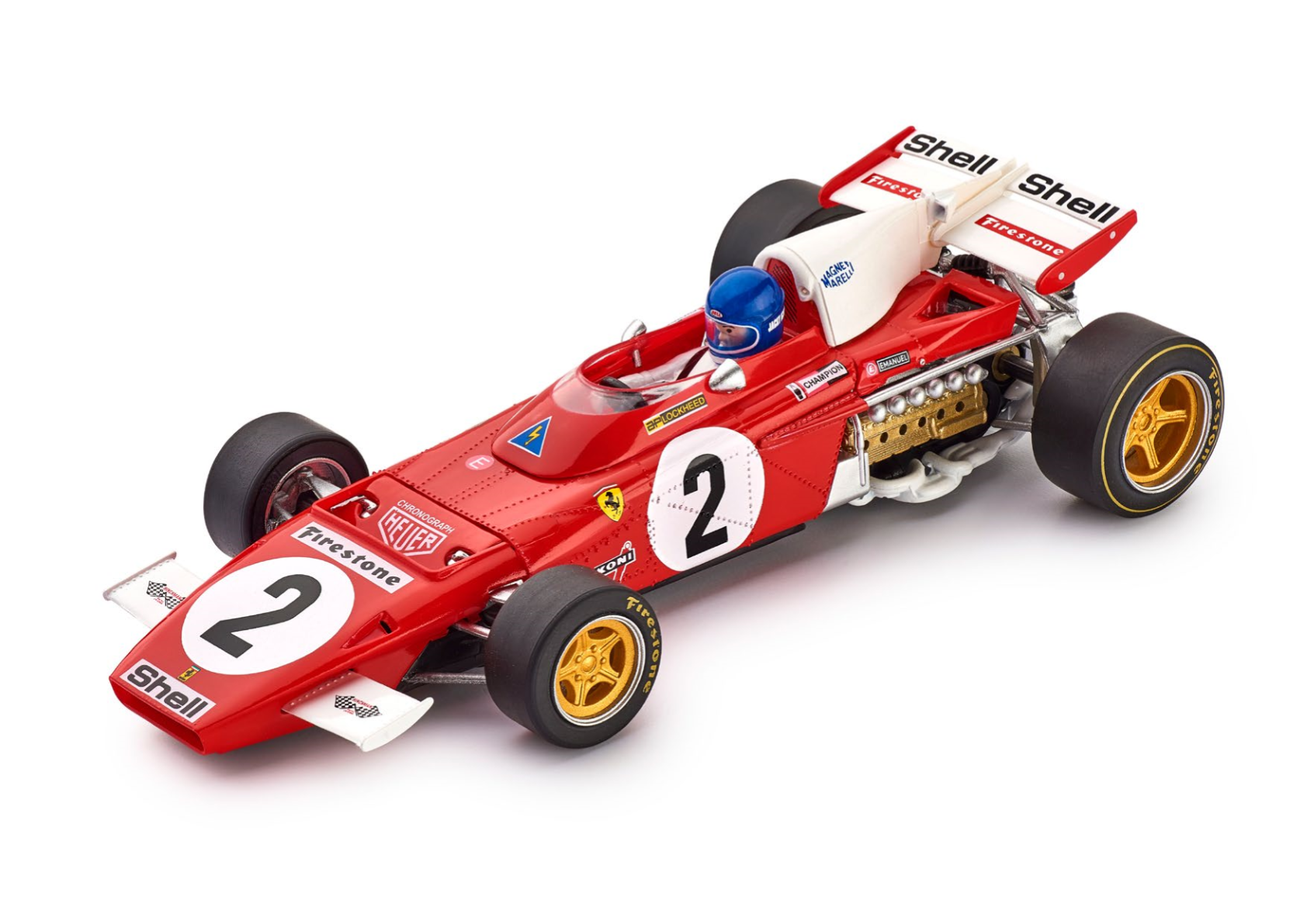 Voiture Slot Racing MRRC – Shelby Cobra 427 S/C #4 – Édition Limitée – Neuf